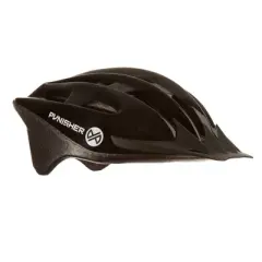 Punisher Skateboards Men's 18-Vent Adult Cycling Helmet with ABS Shell, Black