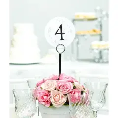 Wedding Filigree Table Number Cards