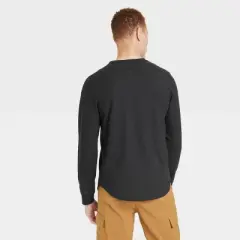 Men's Waffle-Knit Henley Athletic Top - All in Motion&trade;