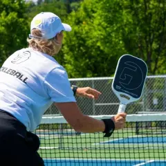 GAMMA Sports 16.3" RCF Airbender 10 Traditional Pickleball Paddle - Black/White