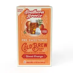 Southern Breeze Sweet Tea Cold Brew Blood Orange 20ct Pack of 4