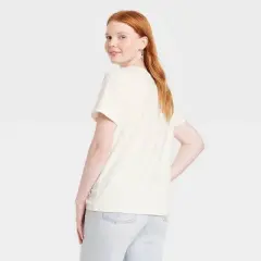 Women's General Motors Corvette Bio Short Sleeve Graphic T-Shirt - Ivory