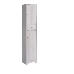 Cimas 5 Shelf Pantry Cabinet White Oak - HOMES: Inside + Out