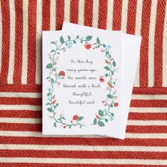 Birthday Greeting Card Pack Sets (3 ct, Assorted) Flamingo Party, On This Day, Hammock by Ramus & Co