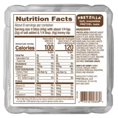 Pretzilla Soft Pretzel Bites Tub Hot Honey Dipping Sauce - 12.3oz