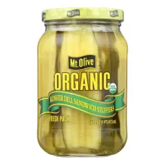 Mt. Olive Kosher Dill Sandwich Stuffers - Case of 6/16 fz