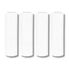 PSBM 4 Rolls White 15 in. x 1476 Ft. 30 Gauge Pre-Stretch Cast Hand Pallet Wrap