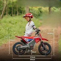 INFURNIC Bicycles, 14 Inch for 4-8 Year Old Children Off-road Racing, Safe Disc Brakes, Orange, 44.1"*22.8"*26.6"