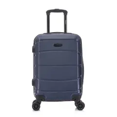DUKAP Sense Lightweight Hardside Carry On Spinner Suitcase - Blue