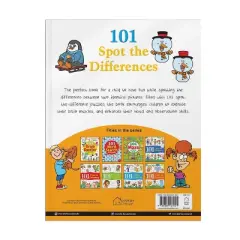 101 Spot the Differences - (101 Fun Activities) by  Wonder House Books (Paperback)