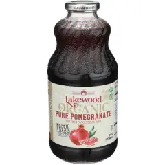 Lakewood Organic Pure Pomegranate Juice -32 fl oz (Case of 6)