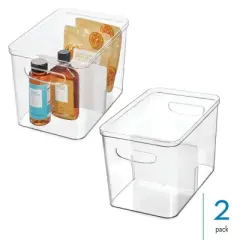 iDesign Divided Pantry Organizer Bin
