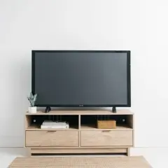 Oliah Medium TV Stand for TVs up to 48" Natural - Signature Design by Ashley