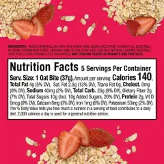 Bobo's Oat Bars Stuff'd Strawberry Bites - 6.5oz