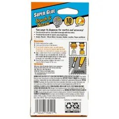 Gorilla Glue 10G Super Glue Clear: Fast Drying, Crazy Glass Glue for Wood, Leather, Rubber, Ceramics, Stationery Use
