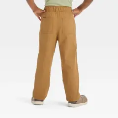 Toddler Boys' Jersey Lined Straight Fit Pull-On Woven Pants - Cat & Jack&trade;