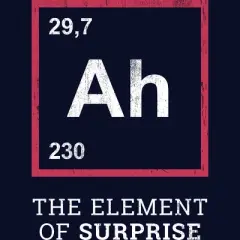 Junior's Design By Humans Ah the element of surprise - funny gift idea By villainspirit T-Shirt
