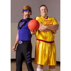 HalloweenCostumes.com Men's Dodgeball Purple Cobras Halloween Costume | Adult Officially Licensed Uniform for Cosplay