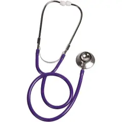 MABIS Stethoscope, Adult Dual Head to Listen to Sounds from Large Organs or Specific Areas of The Body with Large Diaphragm for High or Low