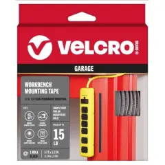 VELCRO Brand - Large - Foam - Workbench Mounting Tape - 60 in. - 1 Pack