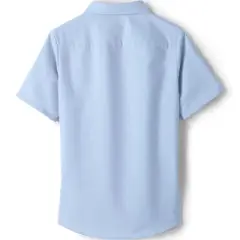 Lands' End School Uniform Girls Short Sleeve Oxford Dress Shirt