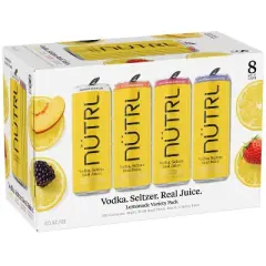 Nutrl Lemonade Variety Pack - 8pk/355ml Cans