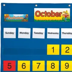 PlayMonster Complete Calendar Pocket Chart