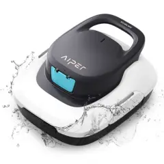 Aiper Scuba 800 Cordless Robotic Pool Vacuum - White & Gray