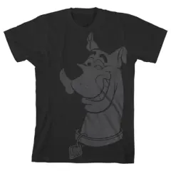 Scooby Doo Shadow Black T-shirt Toddler Boy to Youth Boy