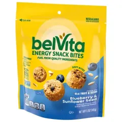 BelVita Energy Snack Bites Blueberry and Sunflower Seed - 5oz
