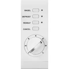 Cuisinart 4 Slice Toaster - White - CPT-142P1: 1800W, Defrost & Reheat, Automatic Shut-Off, Nonslip Base, Plastic Material