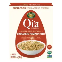 Nature's Path Qi'a Organic Cinnamon Pumpkin Seed Oatmeal 6pk/48oz