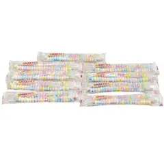 Smarties Candy Necklaces - Individually Wrapped Retro Treats for Parties & Favors - Available in 25, 50, 100 Count Resealable Bags