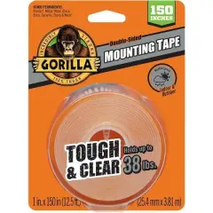 Gorilla Glue  Duct Tape,White,2 7/8 in x 25 yd,0.7 mil 6025302