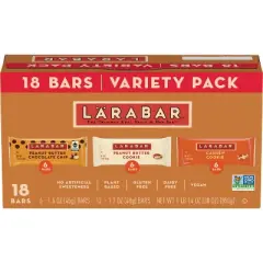 Larabar Nut Bar Variety Pack - 30oz/18ct