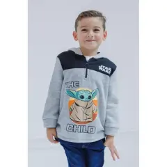Star Wars The Child Fleece Half Zip Hoodie Toddler