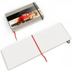 Arteza Hardcover Watercolor Paper Pad, Heavyweight Cold-Pressed Paper, 5.1"x8.3", 76 Pages - 2 Pack