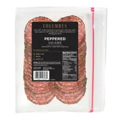 Columbus Peppered Salame Deli Meats - 10oz