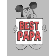Men's Mickey & Friends Best Papa T-Shirt