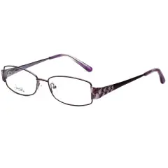 Calabria Viv Kids 117 Designer Blue Light Blocking Reading Glasses in Brown 46mm