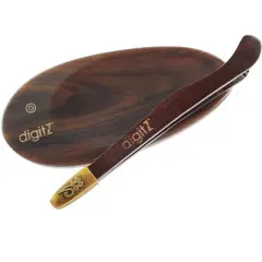 Digitz Portable Pocket Weight Scale High Precision Wooden Backlit LED Display 500G X 0.1G