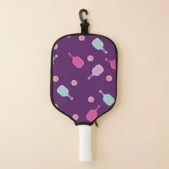 Personalization Mall Pickleball Repeating Name Personalized Pickleball Paddle Cover