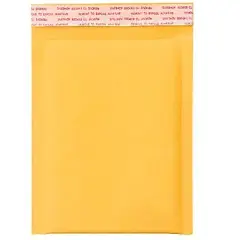 Link #4 9.5" X 14.5" Kraft Paper Bubble Mailers Padded Self Seal Shipping Envelopes Pack of 10/25/50/100