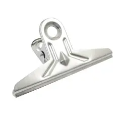 Unique Bargains Office Stationery Document Paper File Ticket Binder Clip Clamp 5" Width