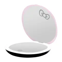 Impressions Vanity Hello Kitty Swirl Lighted Compact Mirror with 3X Magnification
