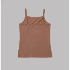 Nubies Essentials Girls' 3pk Cami - Light Brown 