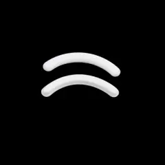 Unique Bargains 30 Pcs Soft Rubber Women Makeup Eyelash Curler Refill Replace Pads