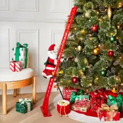 Large Climbing Santa Decorative Christmas Figurine Red - Wondershop&trade;