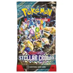Pokemon Scarlet & Violet Stellar Crown Booster Pack | Galvantula
