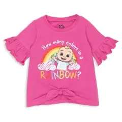 CoComelon JJ Baby Girls 3 Pack T-Shirts Infant 